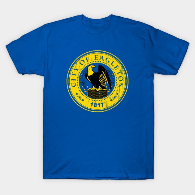 City of Eagleton Seal T-Shirt by davyandrews